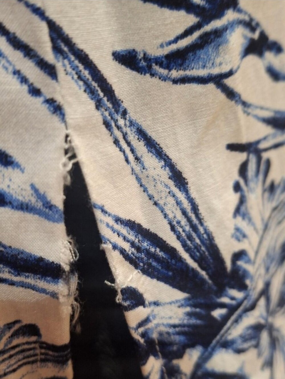 Tommy Bahama Navy and White Floral Halter Maxi Dress - Picture 7 of 7